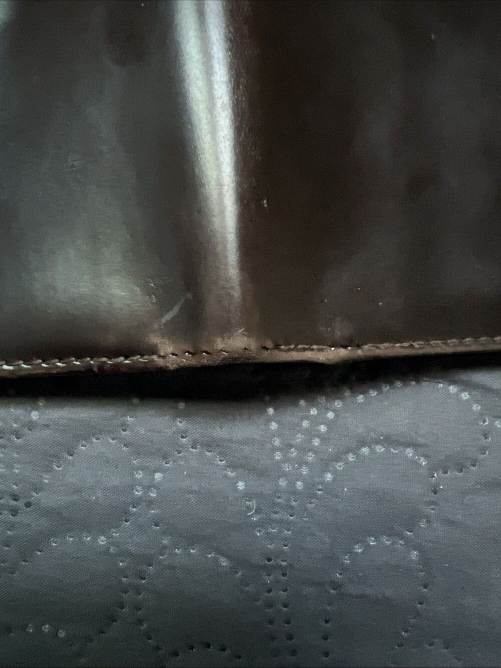 VTG Coach Men’s Long Wallet Manhattan Collection Dark Expresso Genuine Leather - Picture 12 of 14
